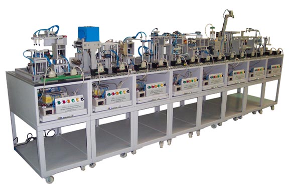 數控模組化生產流水線綜合系統