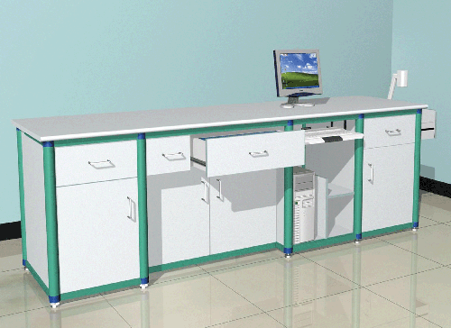 會計電算化模擬實驗室設備（鋁木結構）