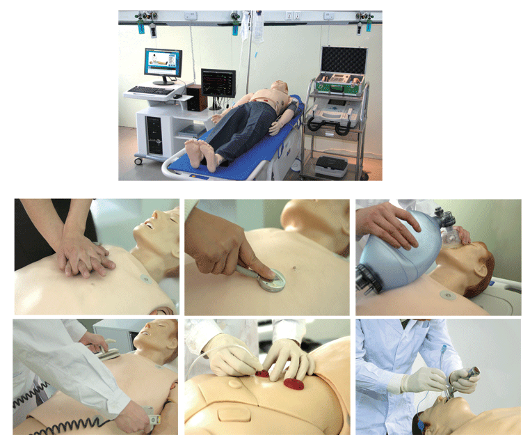 LG-H1200型 高智能數字網絡化ICU（綜合）護理技能訓練系統（教師機）　