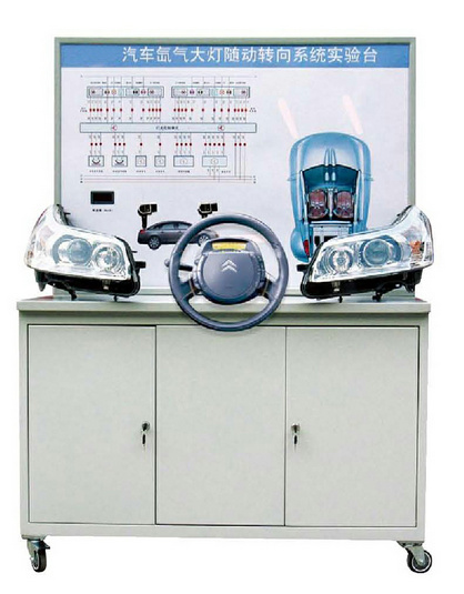 汽車氙氣大燈隨動力轉向系統實驗臺