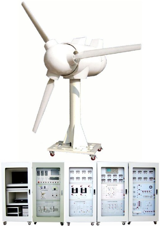 LG-LB02型 輪轂旋轉變槳機艙跟蹤發電整流逆變實訓裝置（至尊型）