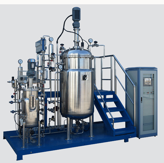 BPJ50L/500L系列二級中試不銹鋼發酵罐 