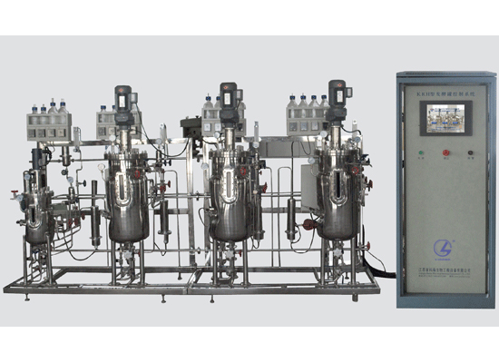 LG-DPJ系列 多聯平行機械攪拌不銹鋼發酵罐