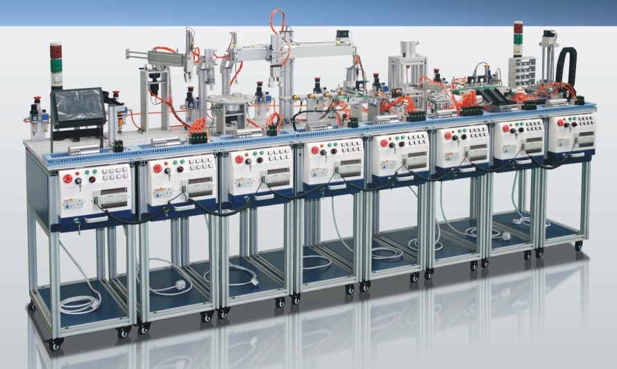  LG-MPS02型 八站模塊化柔性自動化生產(chǎn)實訓系統(tǒng)