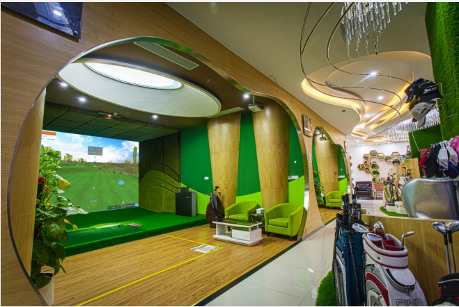 LG-Eagleye1106型 中小學高爾夫模擬教學訓練系統