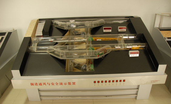 LG-MJTF01型 掘進與通風工作面生產安全演示裝置