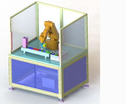 工業機器人搬運碼垛工作站