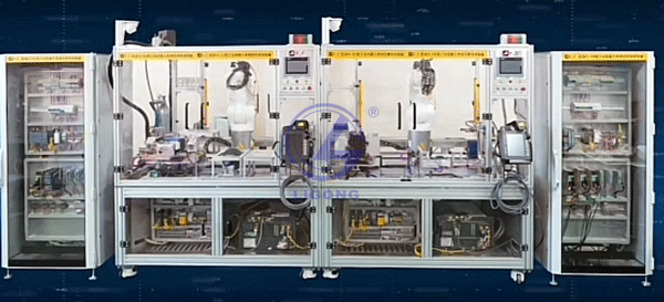 新能源汽車鋰電池智能產線實訓系統