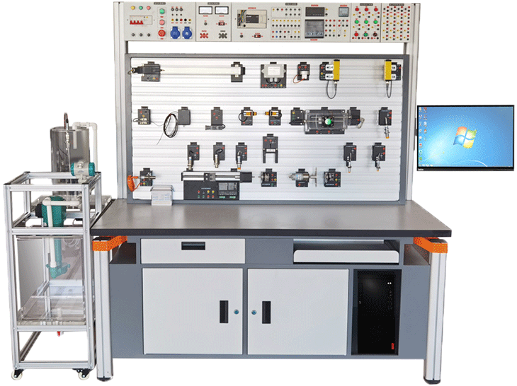 工業傳感器檢測及控制實訓臺